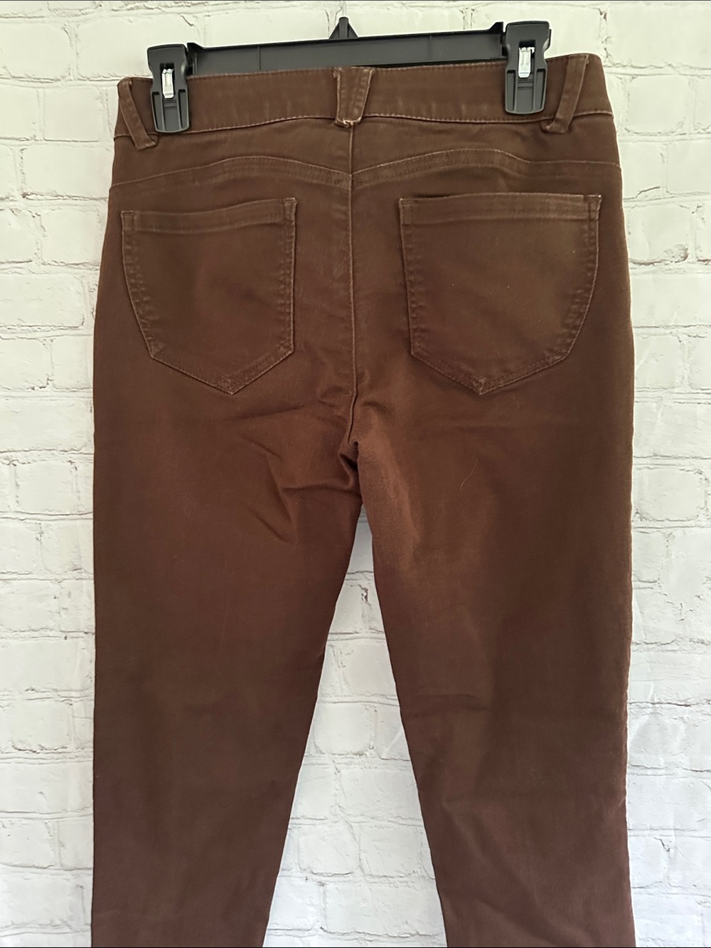 Democracy Ab Solution Slim Skinny Jeans in Rich Brown Size 4 - Picture 6 of 7